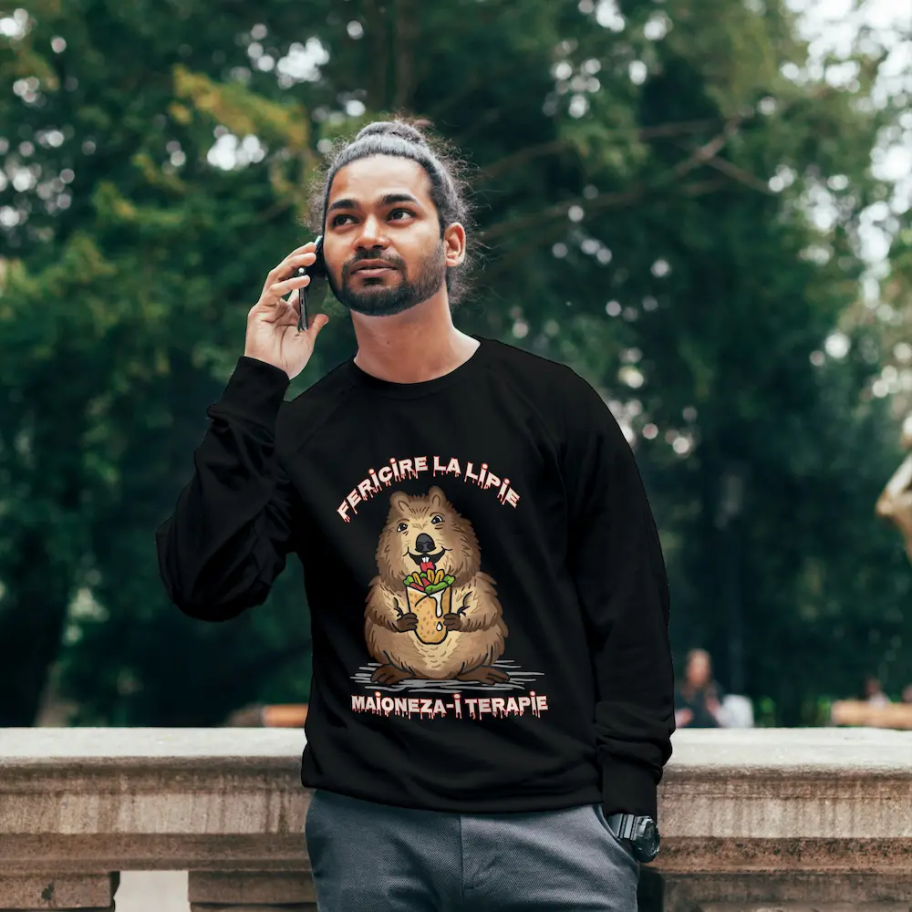 Bluză premium „Fericire la lipie” - imagine 2