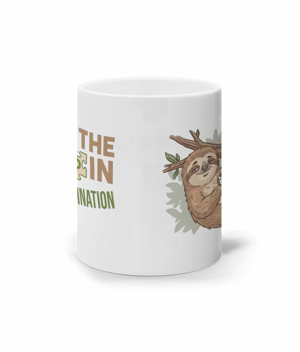 Cană amuzantă ceramică „I Put the PRO in Procrastination” - imagine 4